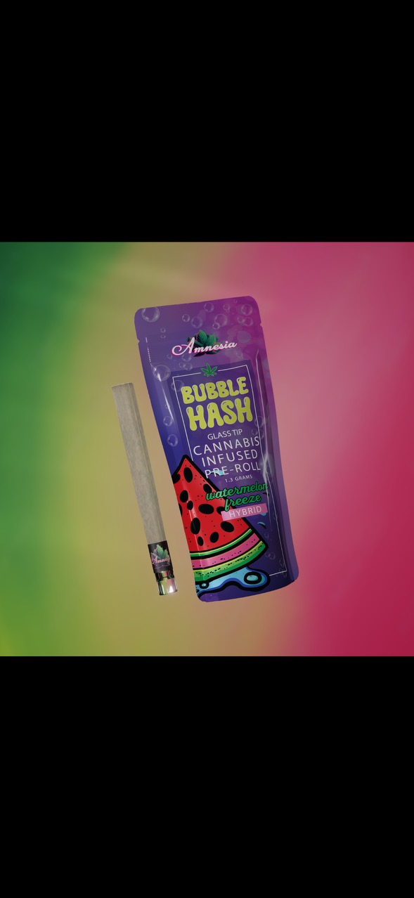 Photograph of product: Amnesia - Watermelon Freeze Bubble au chocolat Infused 1.3g PR