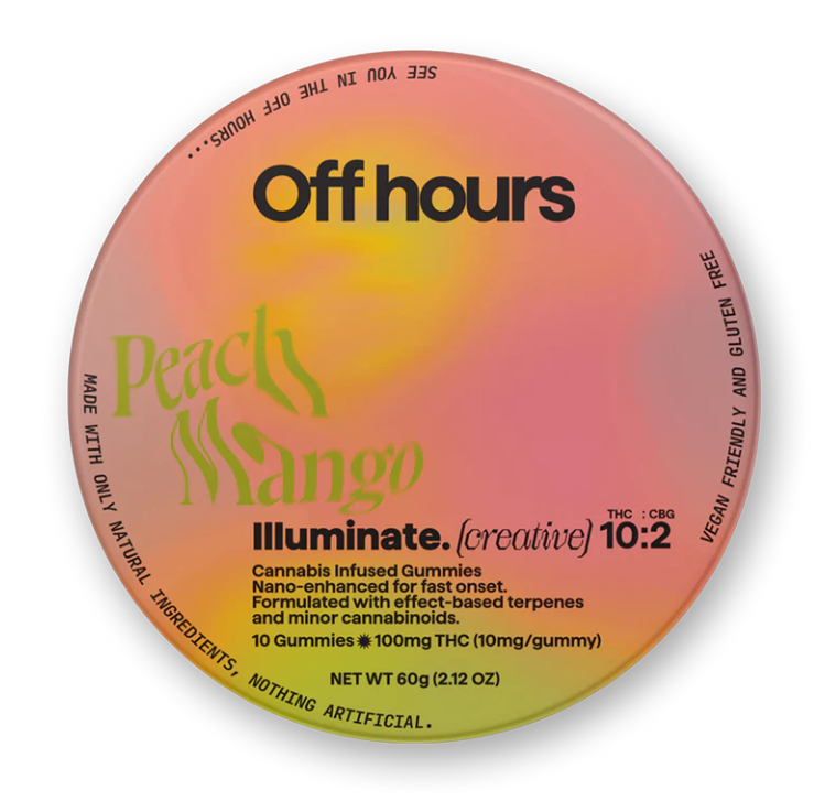 Photograph of product: Off Hours| Illuminate (Creative) | Gummies | 100mg