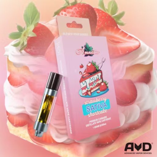 Photograph of product: Strawberry Shortcake | Cartridge 1g