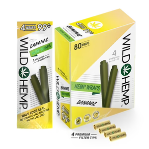 Photograph of product: Wild Hemp Bananaz Wraps