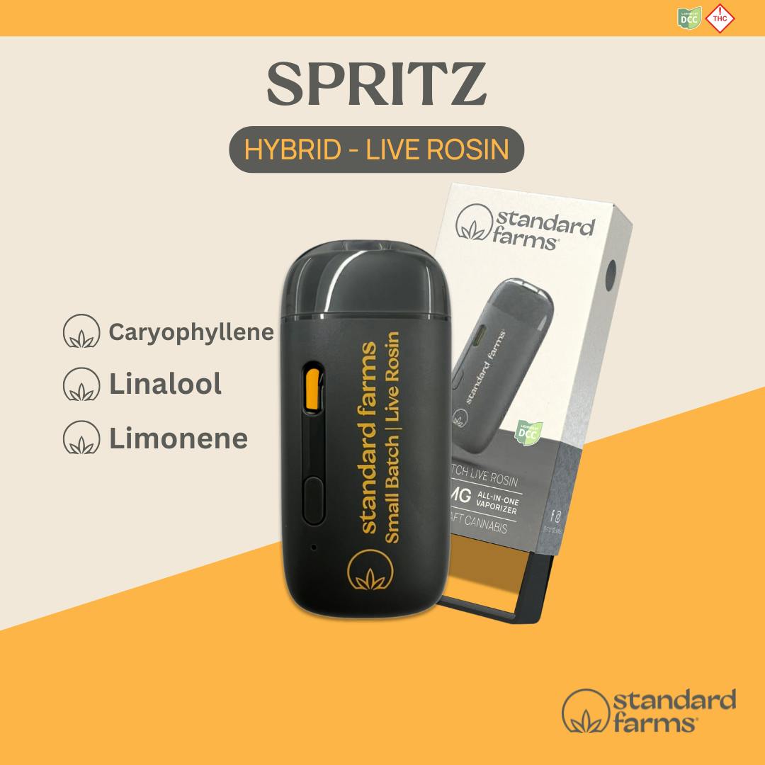 Photograph of product: Spritz Live Rosin Disposable