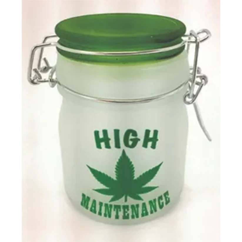 Photograph of Product: Glass with Air Tight Closure- High Maintenance Jar - 1.5oz