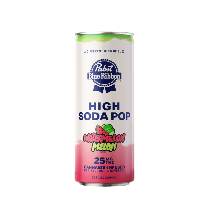 Photograph of product: WATERMELON MELON HIGH SODA 25M