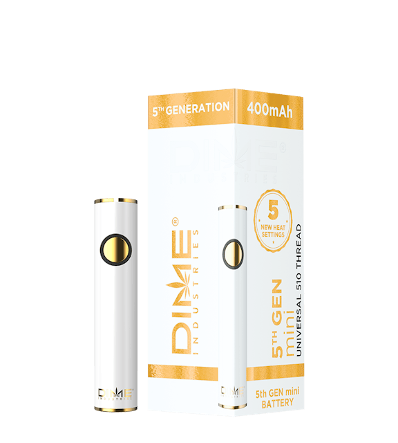 Photograph of product: White Mini V5 - 510 Battery