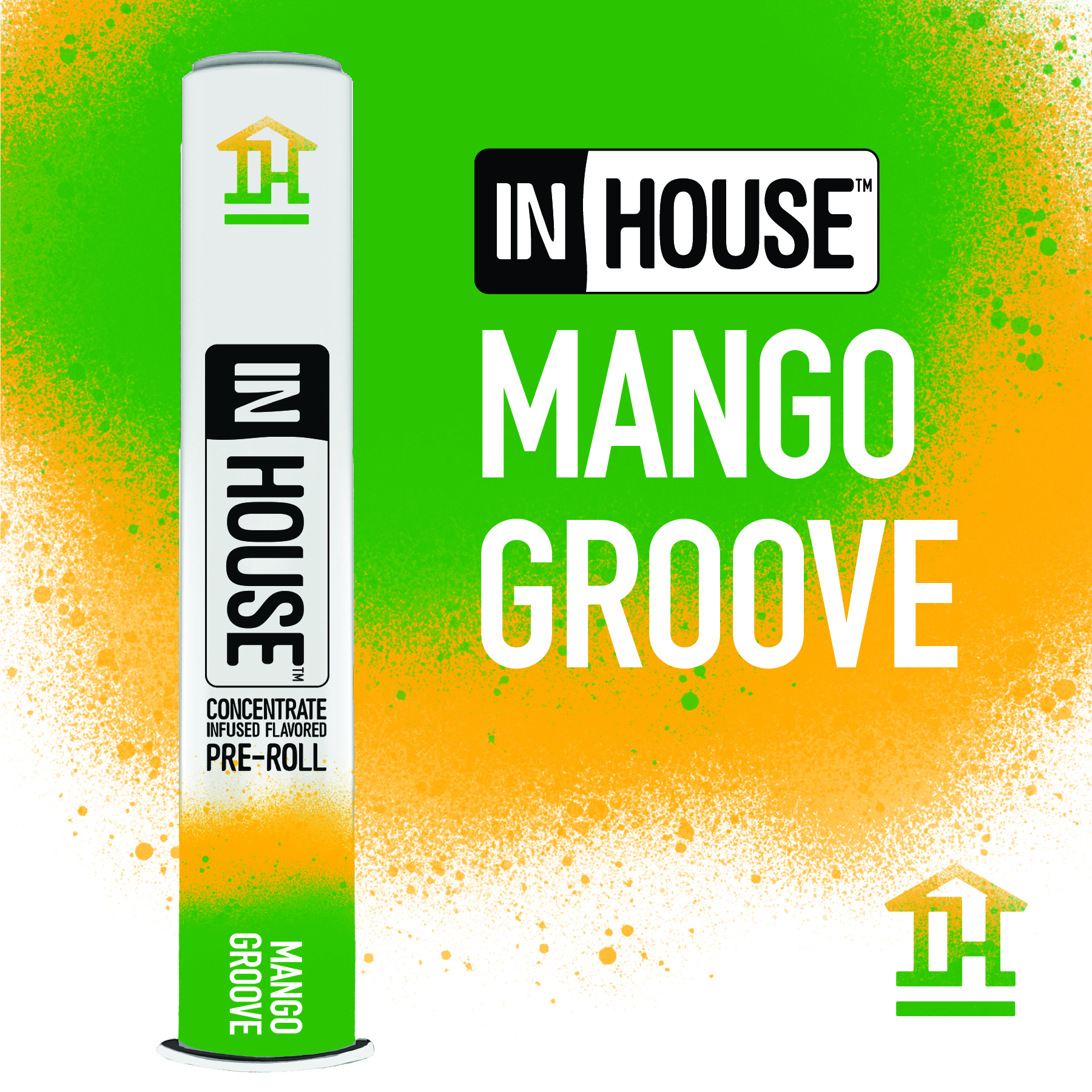 Photograph of product: Mango Grove - Infused Preroll 0.75g