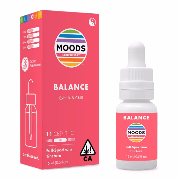 Photograph of product: Balance 1:1 - 150mg Tincture 15ml | Chemistry