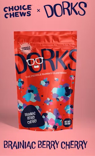 Photograph of product: AU Choice: Brainiac Cherry 200MG Dorks