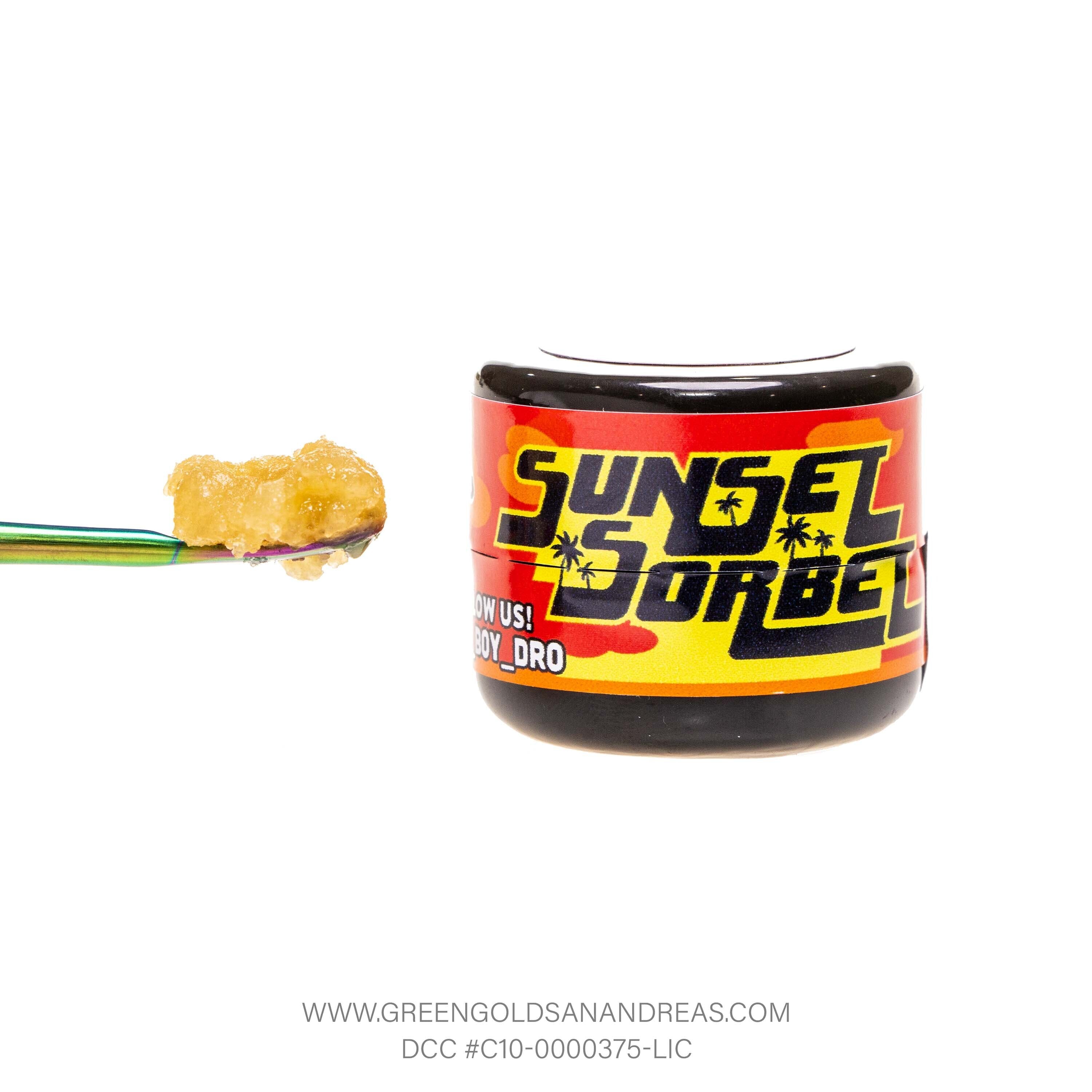 Photograph of product: Big Boy Dro | Sunset Sorbet Badder (1g)
