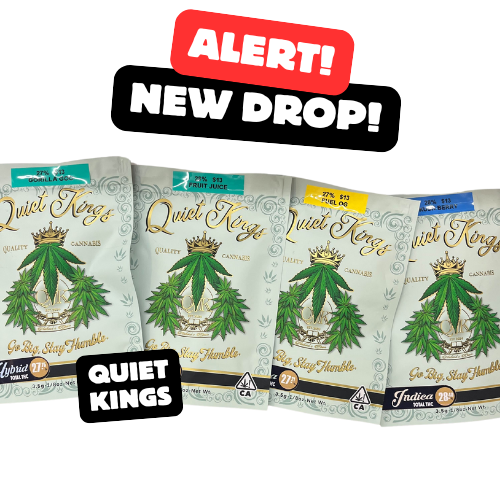 Photograph of product: Quiet Kings - Blueberry Muffin - Flower - 3.5g