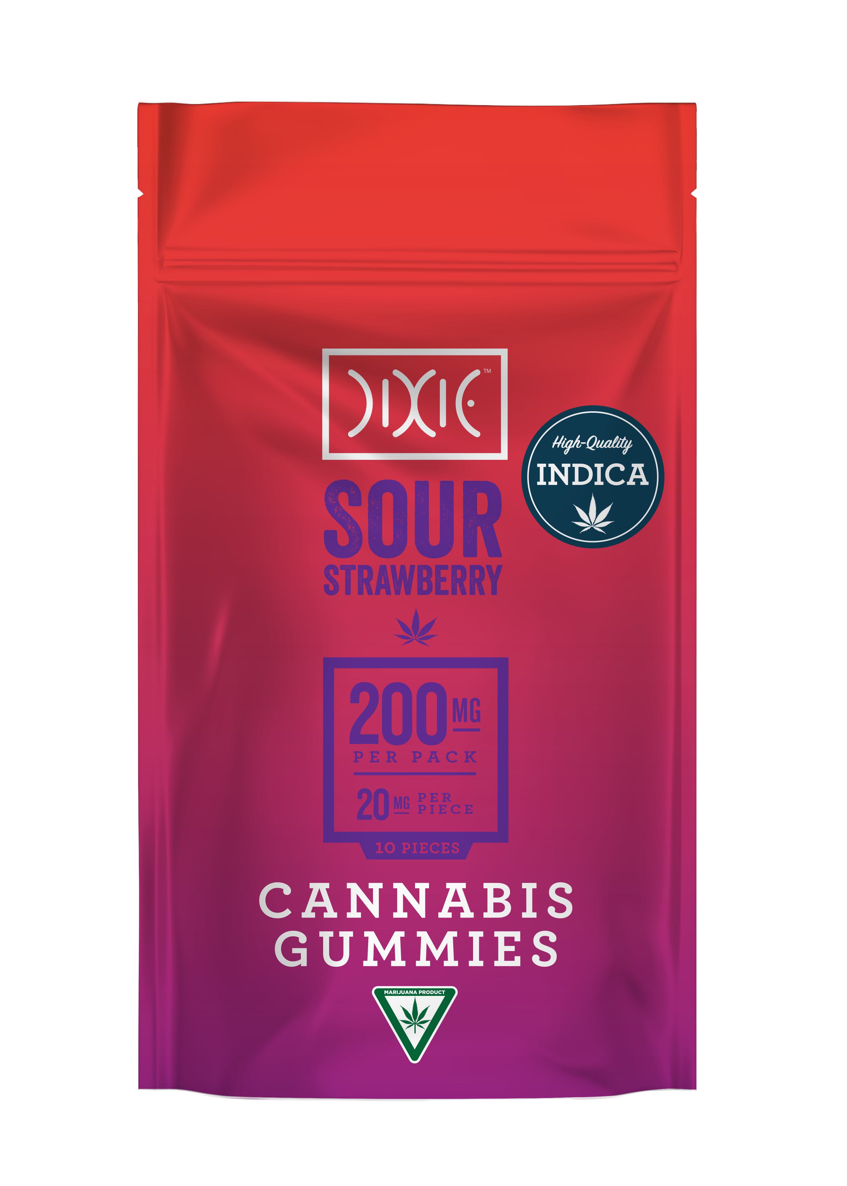 Photograph of product: Dixie - Signature - Sour Strawberry (200mg)