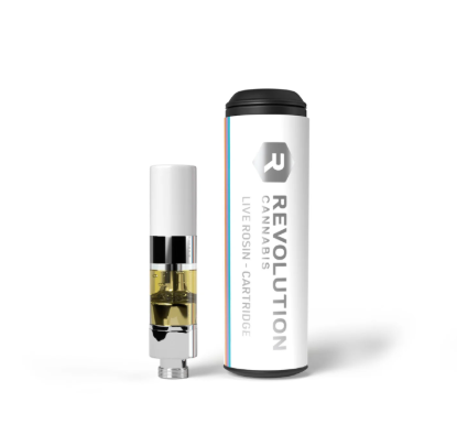 Photograph of product: REVOLUTION - FROST DONKEY BX1 LIVE ROSIN CARTRIDGE (0.5G) (S)