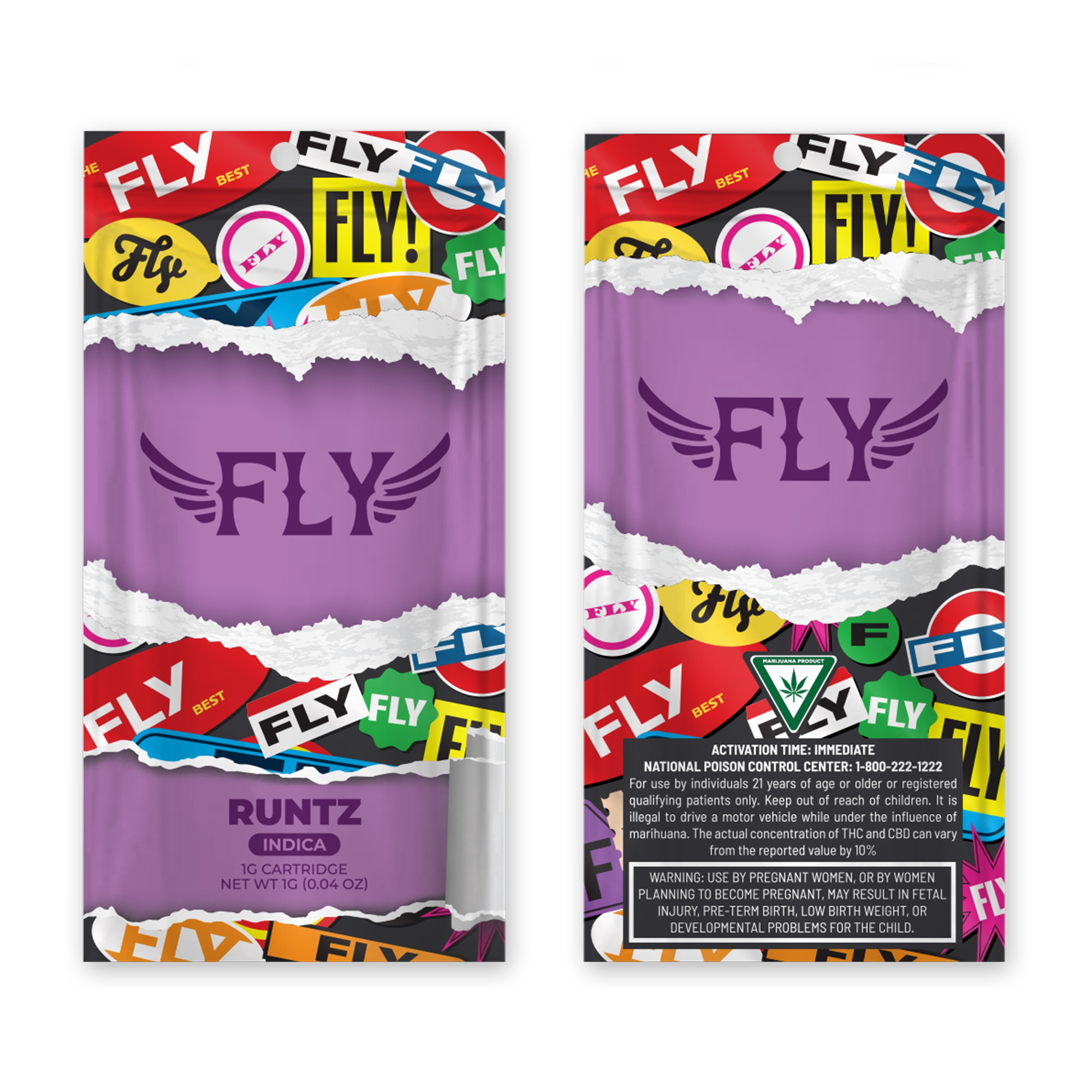 Photograph of product: Fly - Runtz Cartridge 1g