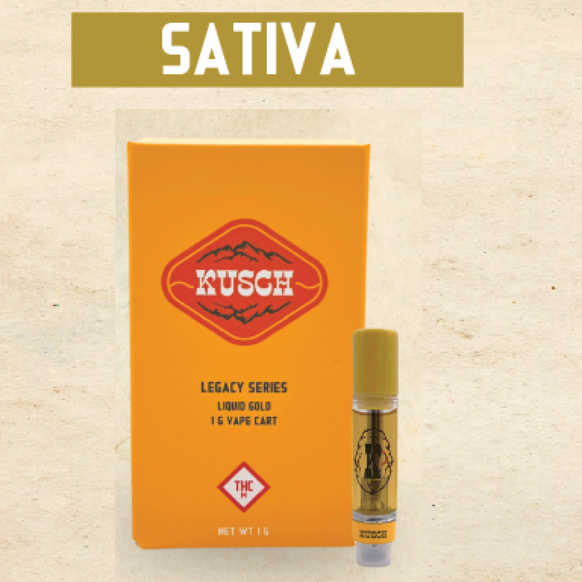 Photograph of product: Kusch | Super Lemon Haze Cartridge