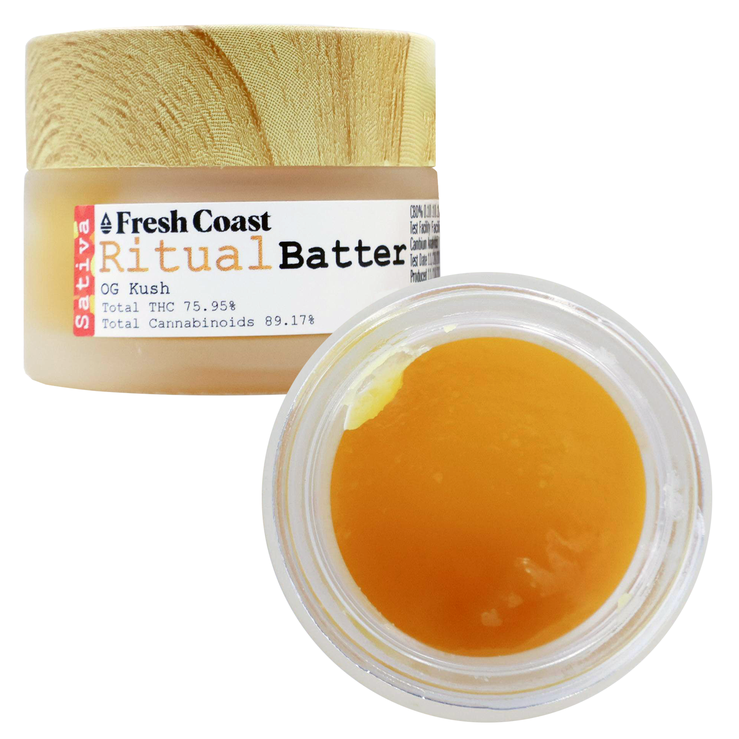 Photograph of product: Ritual Batter | Cured Resin | OG Kush