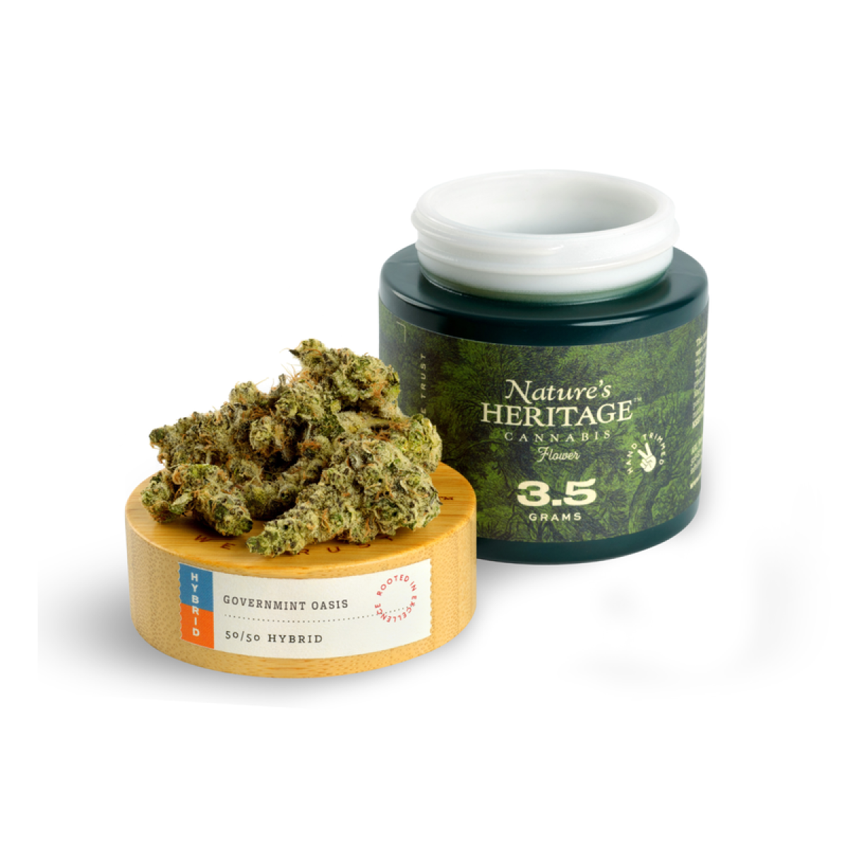 Photograph of product: Governmint Oasis Flower | 3.5g - Nature's Heritage