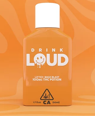 Photograph of Product: Tincture - Maui Blast LIFTED Drink Loud THC Shot - 100mg