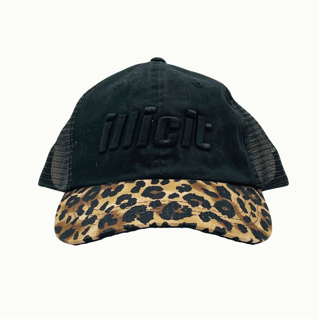 Photograph of product: Trucker Hat - Leopard Print