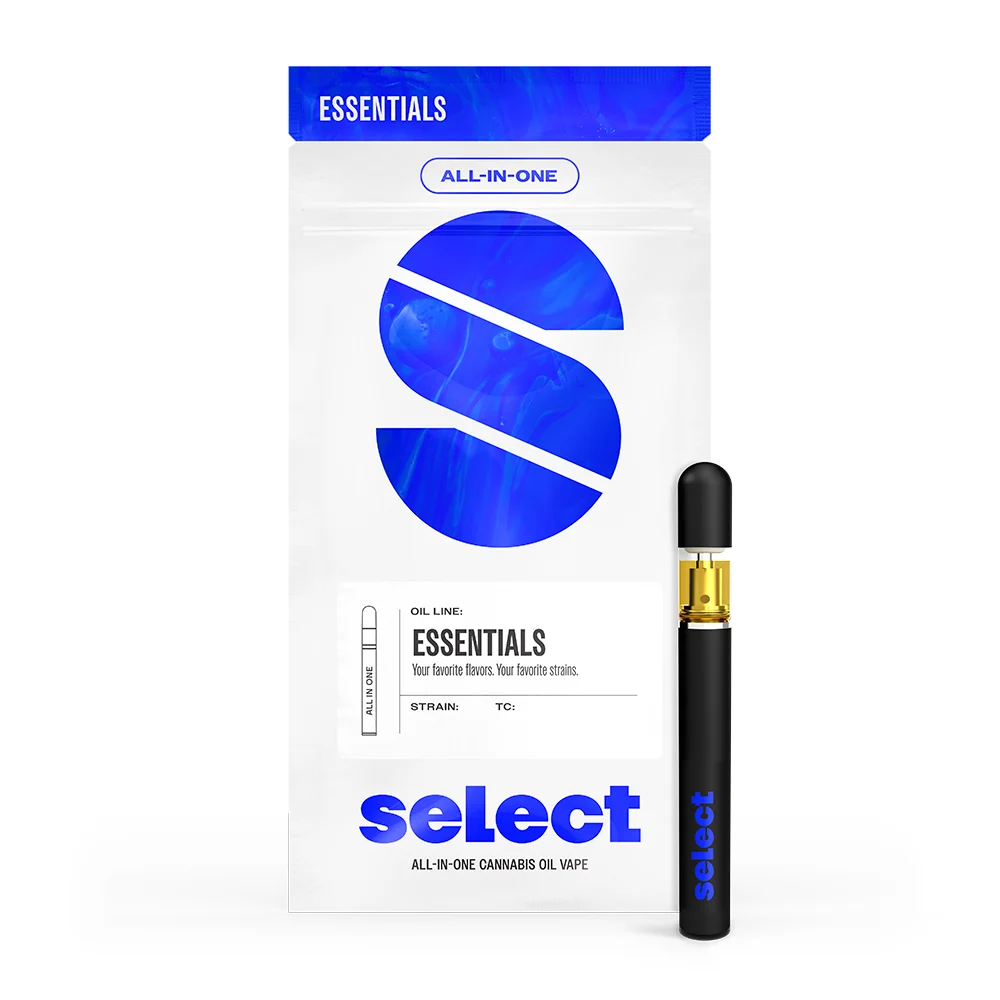 Photograph of product: Select Essentials | Disposable | Strawberry Cough