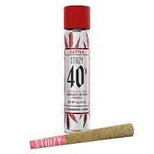Photograph of product: 40s Joint | 1g Strawberry Cough Infused Preroll