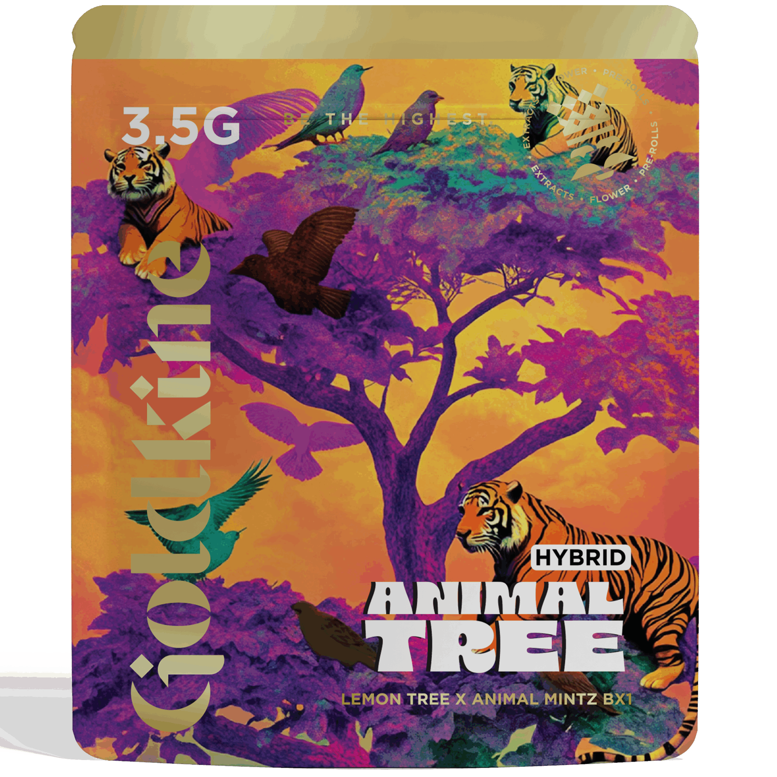 Photograph of product: Goldkine | Animal Tree (Smalls) Pre-Pack Flower - 14g