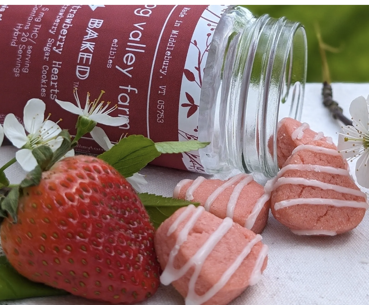 Photograph of product: Strawberry Hearts