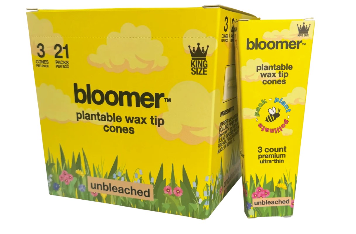 Photograph of product: bloomer king size paper cones - unbleached | 3pk