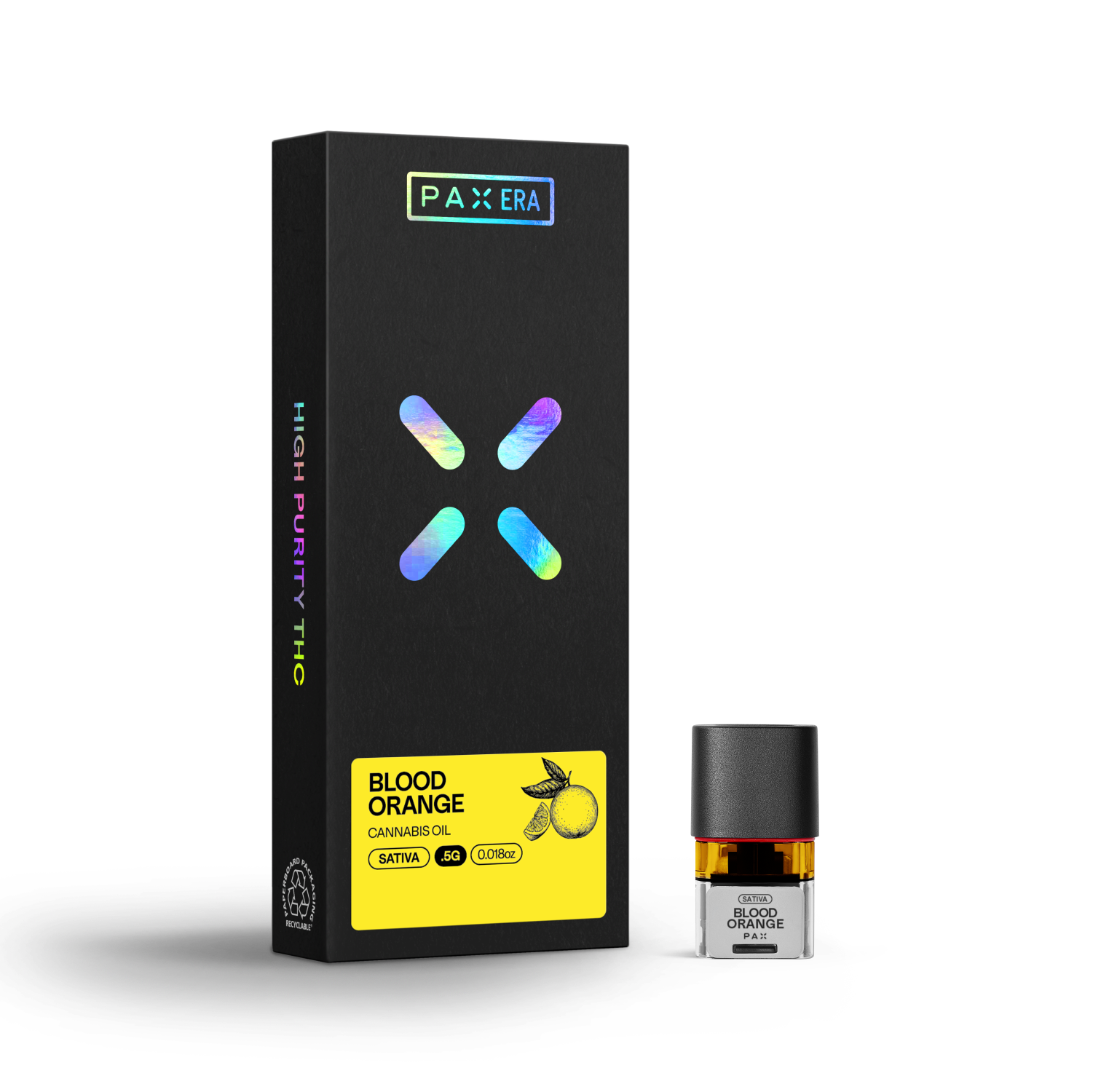 Photograph of product: High Purity TH-oui | Blood Orange 0.5g | Pod