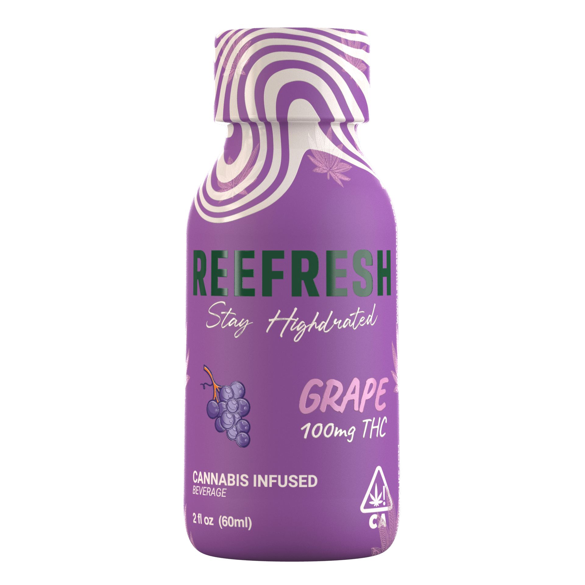 Photograph of product: Reefresh | Grape 100mg Shot   100 Mg
