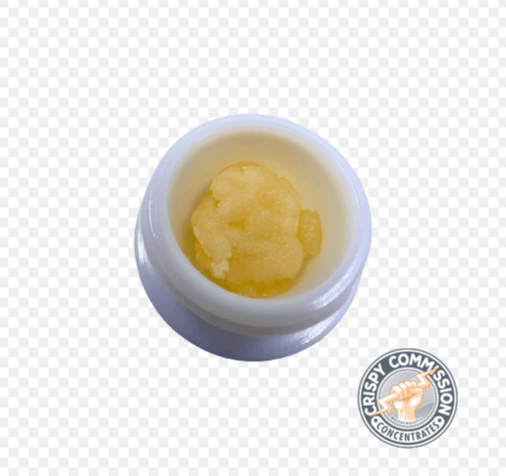 Photograph of product: Crispy Commission Lemon Zephyr (S) Cured Budder 1g
