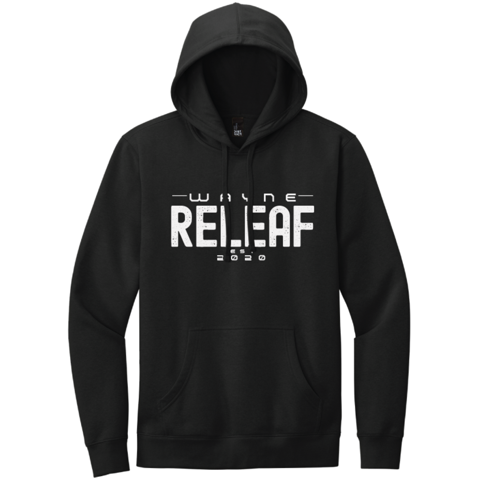 Photograph of product: RELEAF | Accessory | Hooded Sweatshirt | Black
