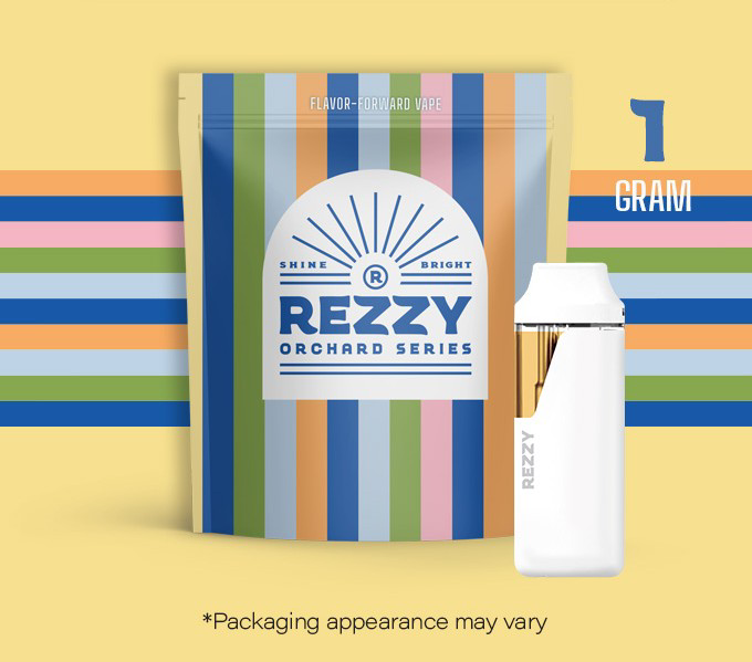 Photograph of product: Disposable | Green Crack & Acapulco Gold Dual Chamber | 1g | Rezzy