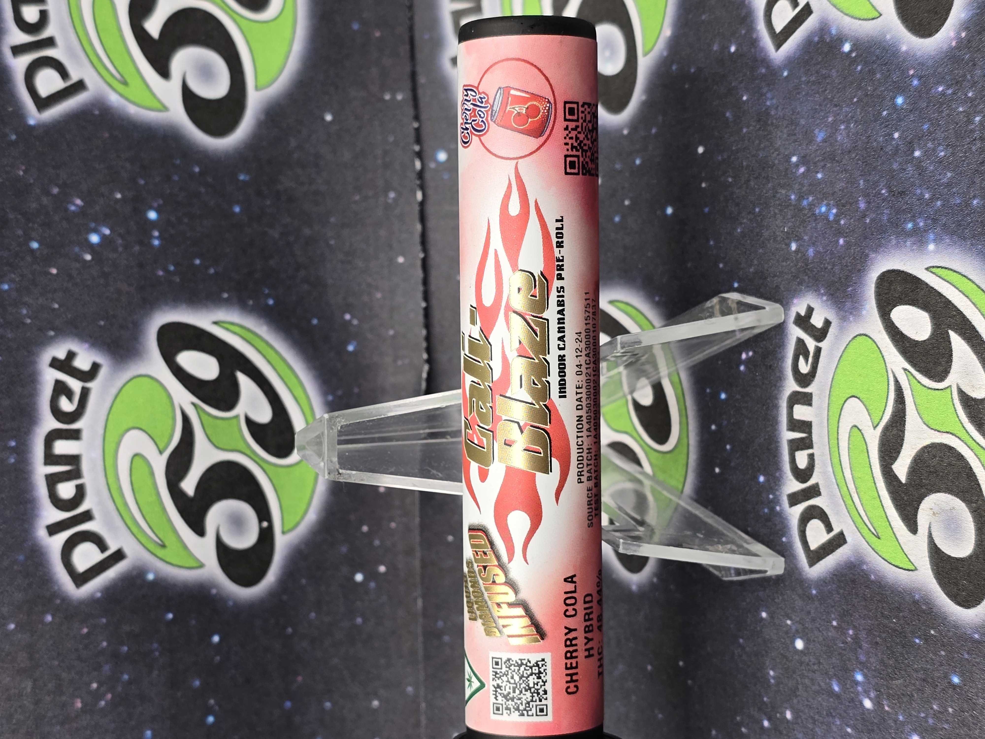 Photograph of product: Cali Blaze | Cherry Cola 1.2g | Infused Preroll