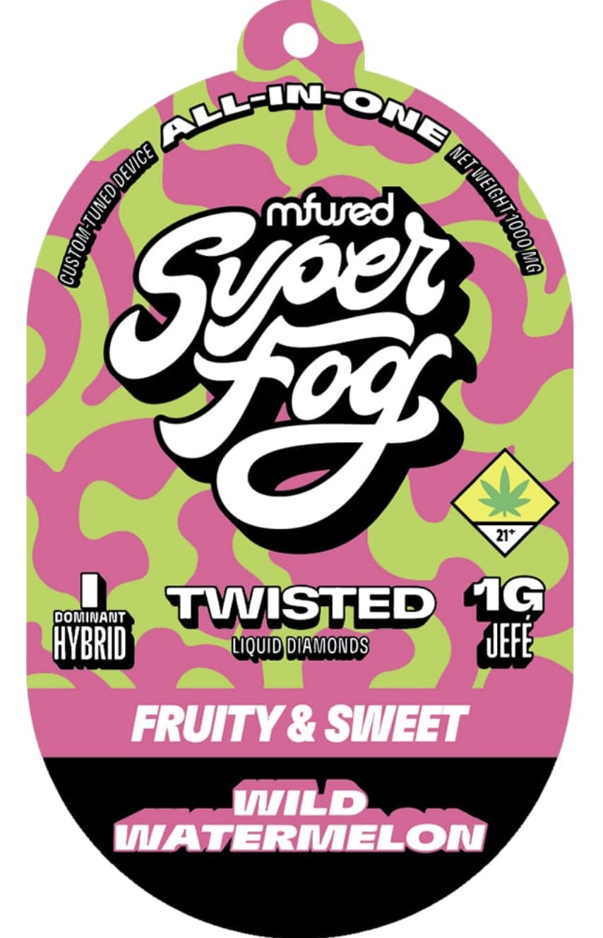 Photograph of product: Super Fog - Wild Watermelon Twisted