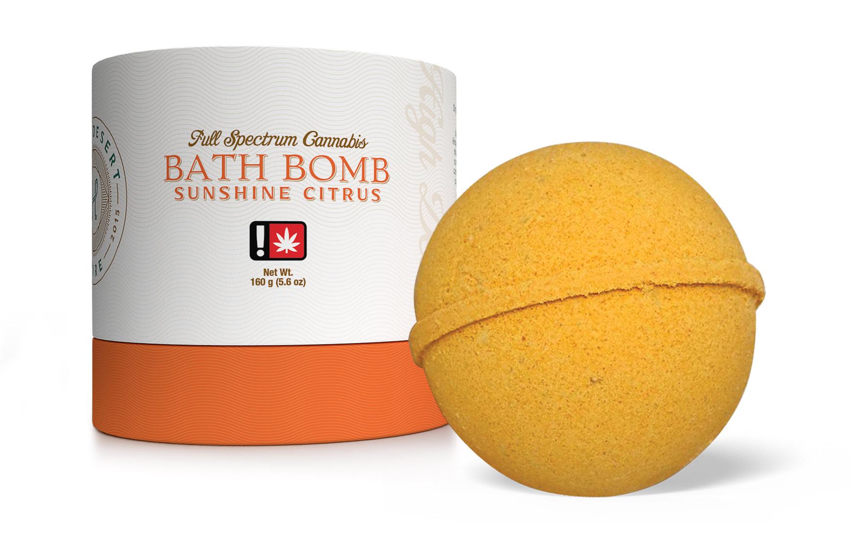Photograph of product: High Desert Pure - 1:1 Sunshine Citrus Bath Bomb