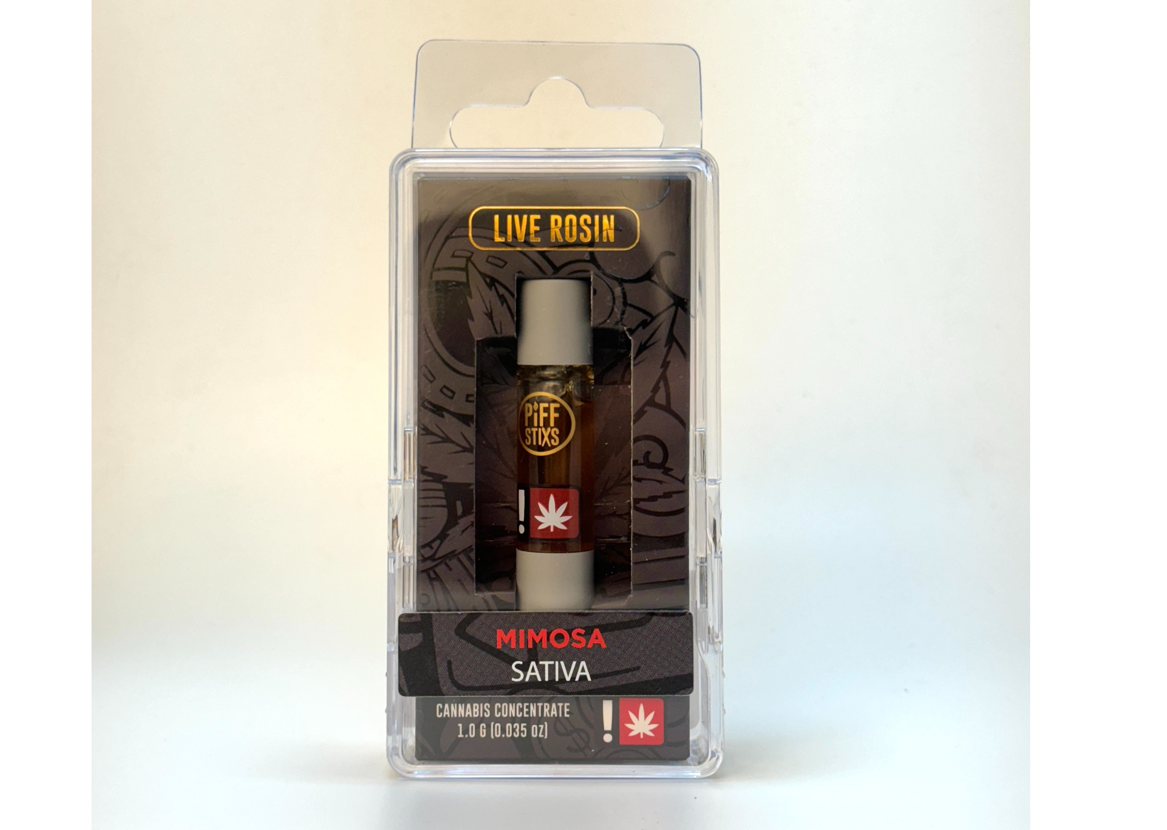 Photograph of product: Piff Stixs - Mimosa au chocolat Rosin Cart