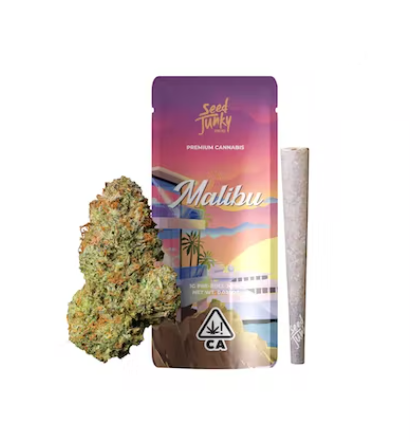 Photograph of product: SEED JUNKY MALIBU PREROLL HYBRID 1G