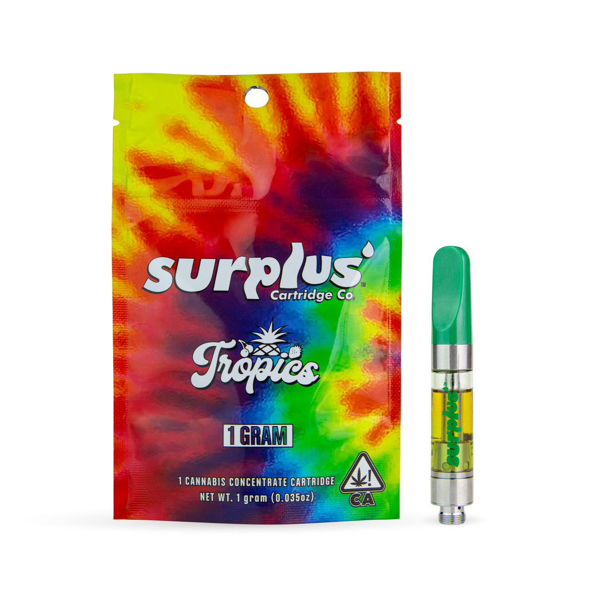Photograph of Product: Strawberry Daze Tropics Cartridge | 1g