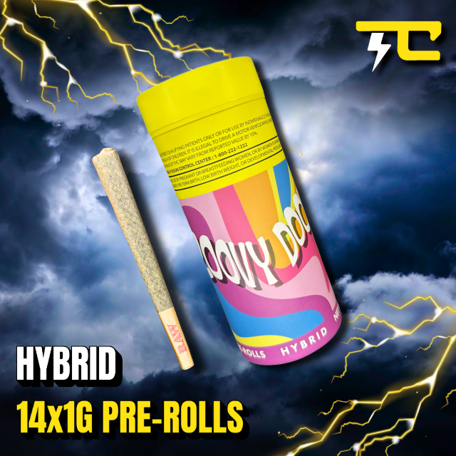 Photograph of product: LA POP ROCKS X PPP - GROOVY 14-PACK PRE ROLL