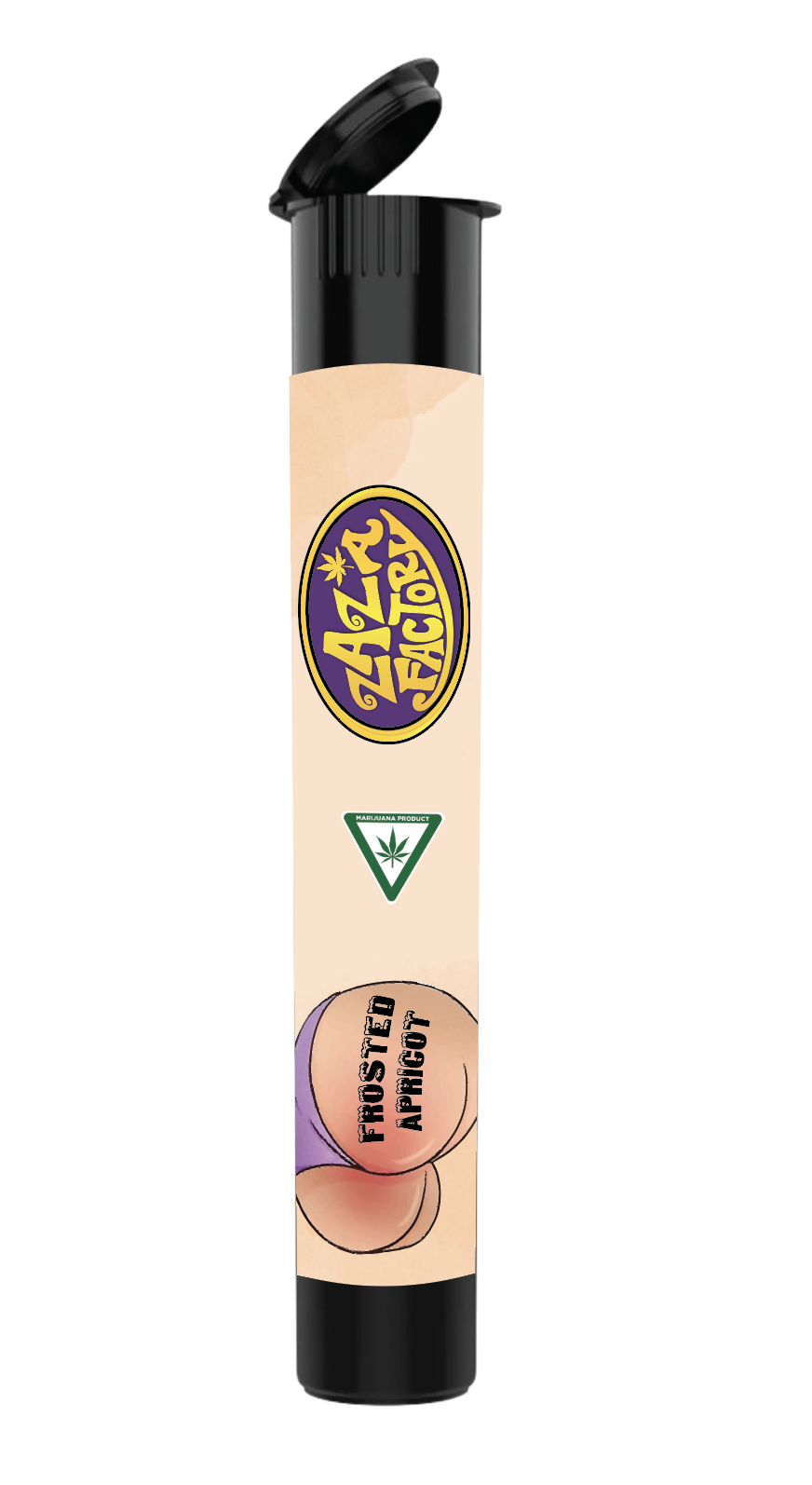 Photograph of product: ZAZA FACTORY - RED POP PREROLL