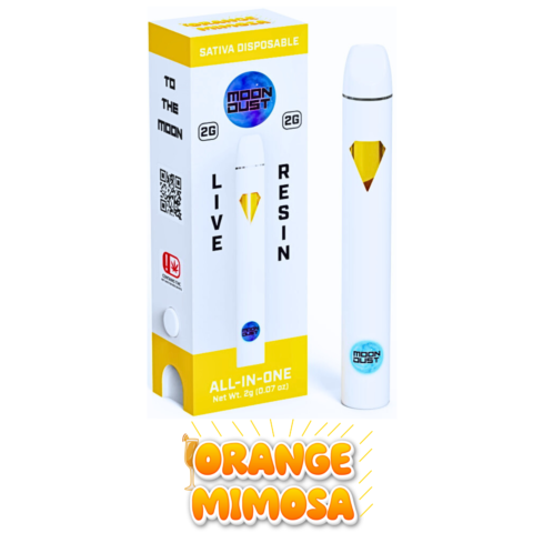 Photograph of product: VAPE MD ORANGE MIMOSA (S) LIVE RESIN DISPOSABLE