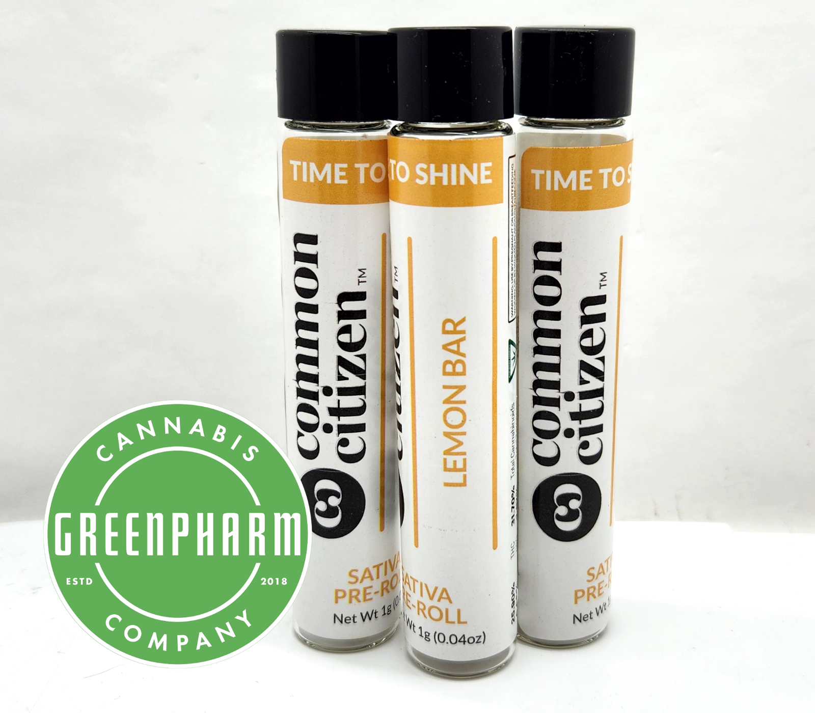 Photograph of product: Pre-Roll | Common Citizen | Lemon Bar Preroll