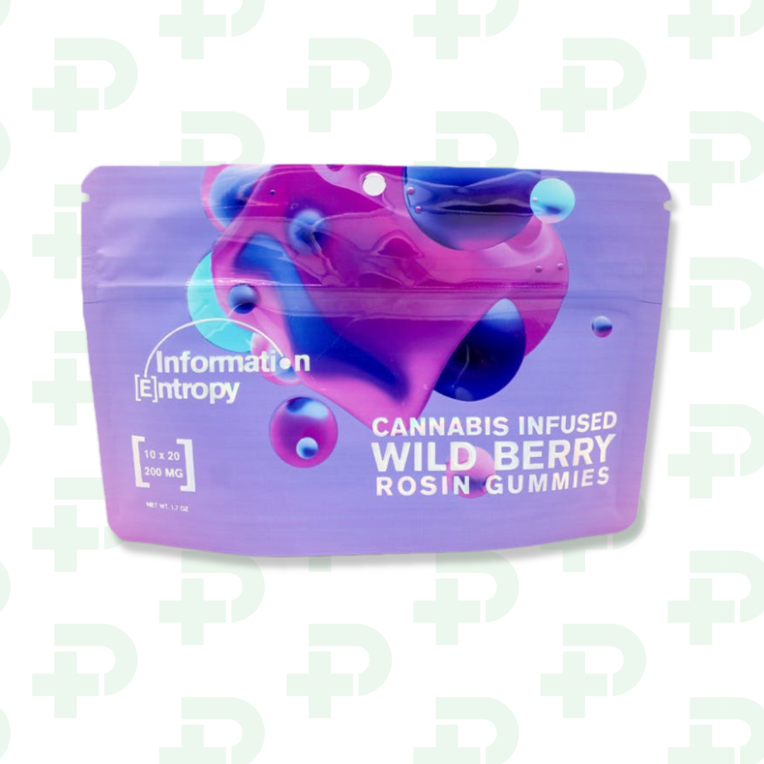 Photograph of Product: Information Entropy RSO Gummies - Wild Berry