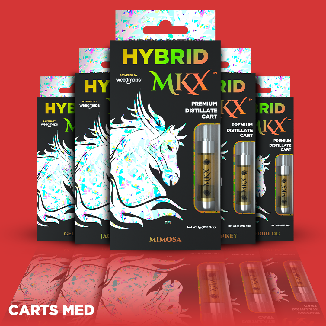 Photograph of product: MKX | Blue Afgoo | Cartridge | 1g