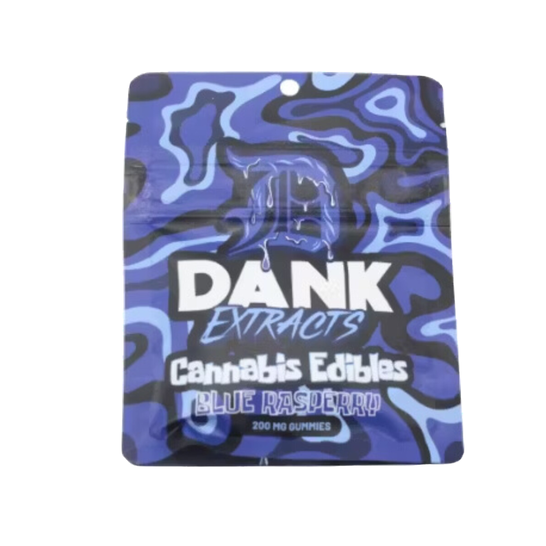 Photograph of product: Dank - Infused Edible - Blue Razz - 200MG