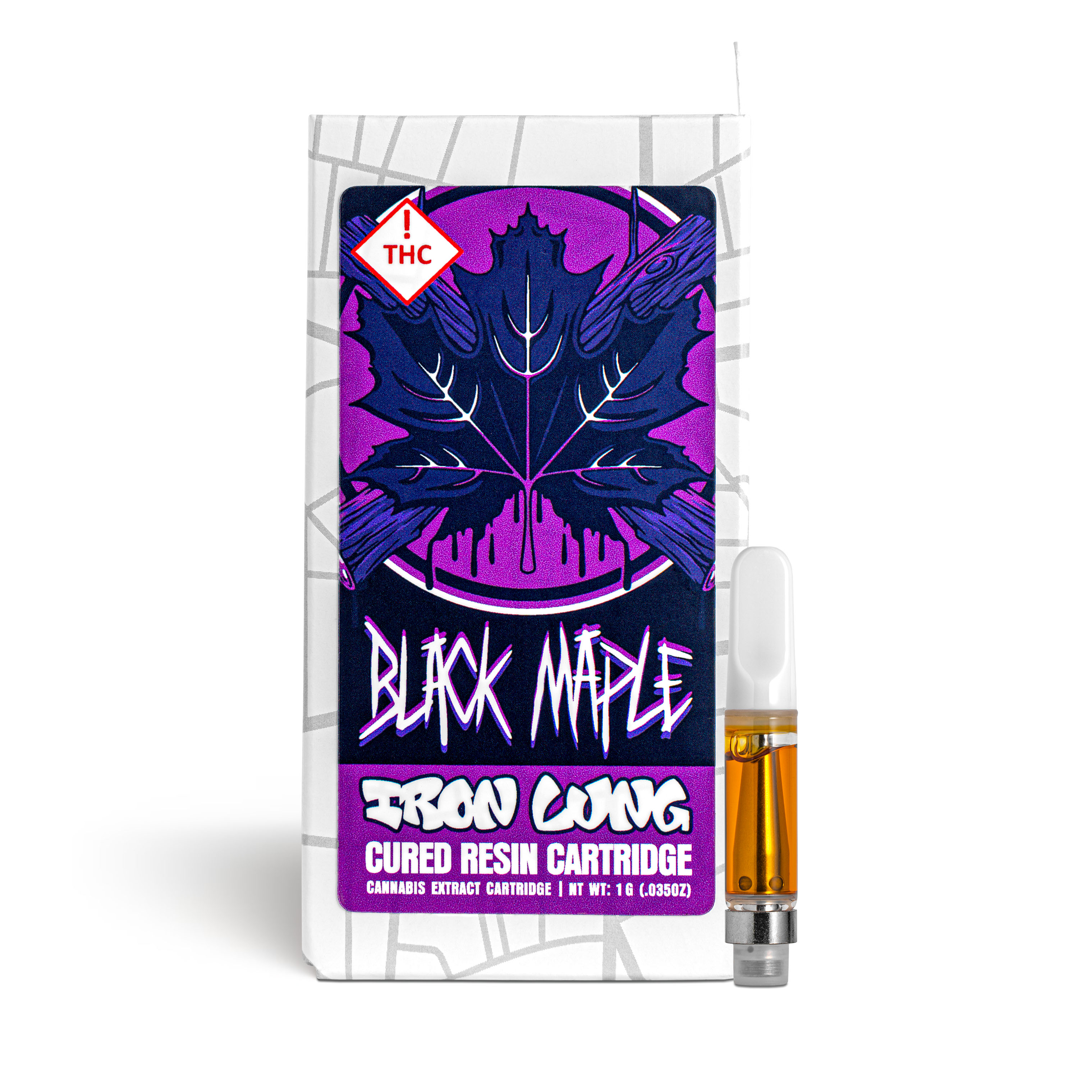 Photograph of product: Black Maple Cured Resin Cart