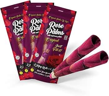 Photograph of product: ROSE PALMS 3 PACK ROSE CONES KING SIZE