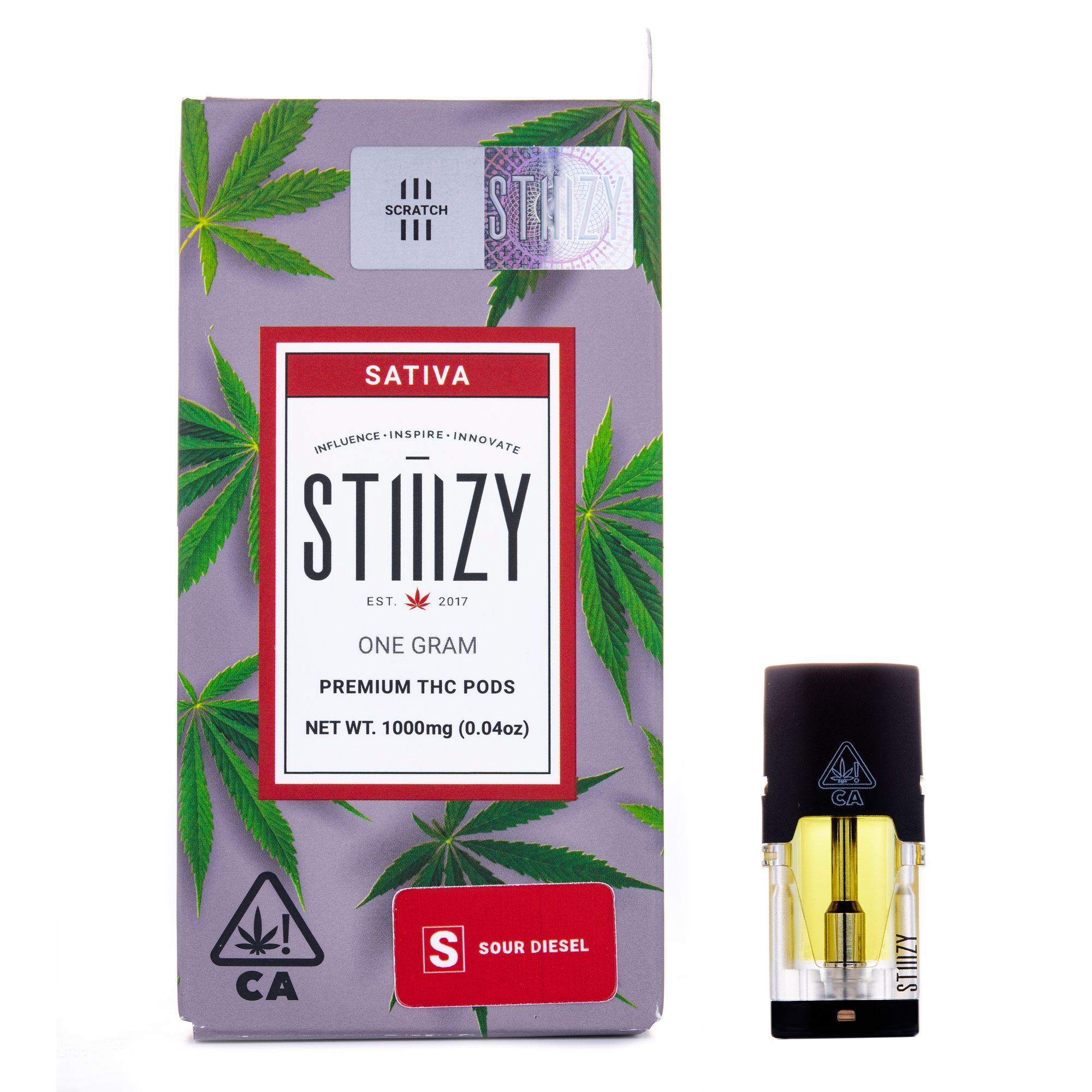 Photograph of product: Sour Diesel Pod 1g