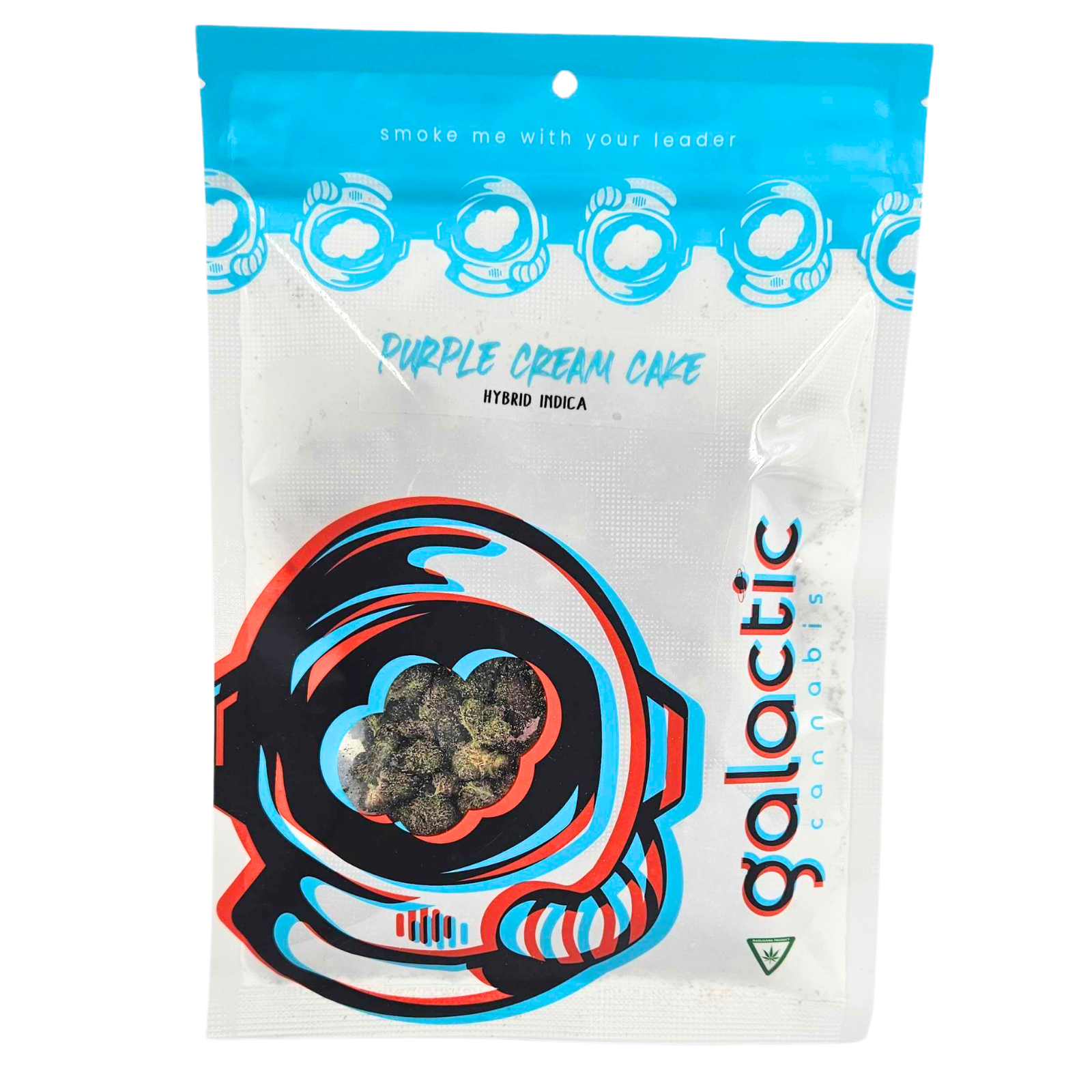 Photograph of product: GALACTIC | Prepackaged | Purple Cream Cake - 28g