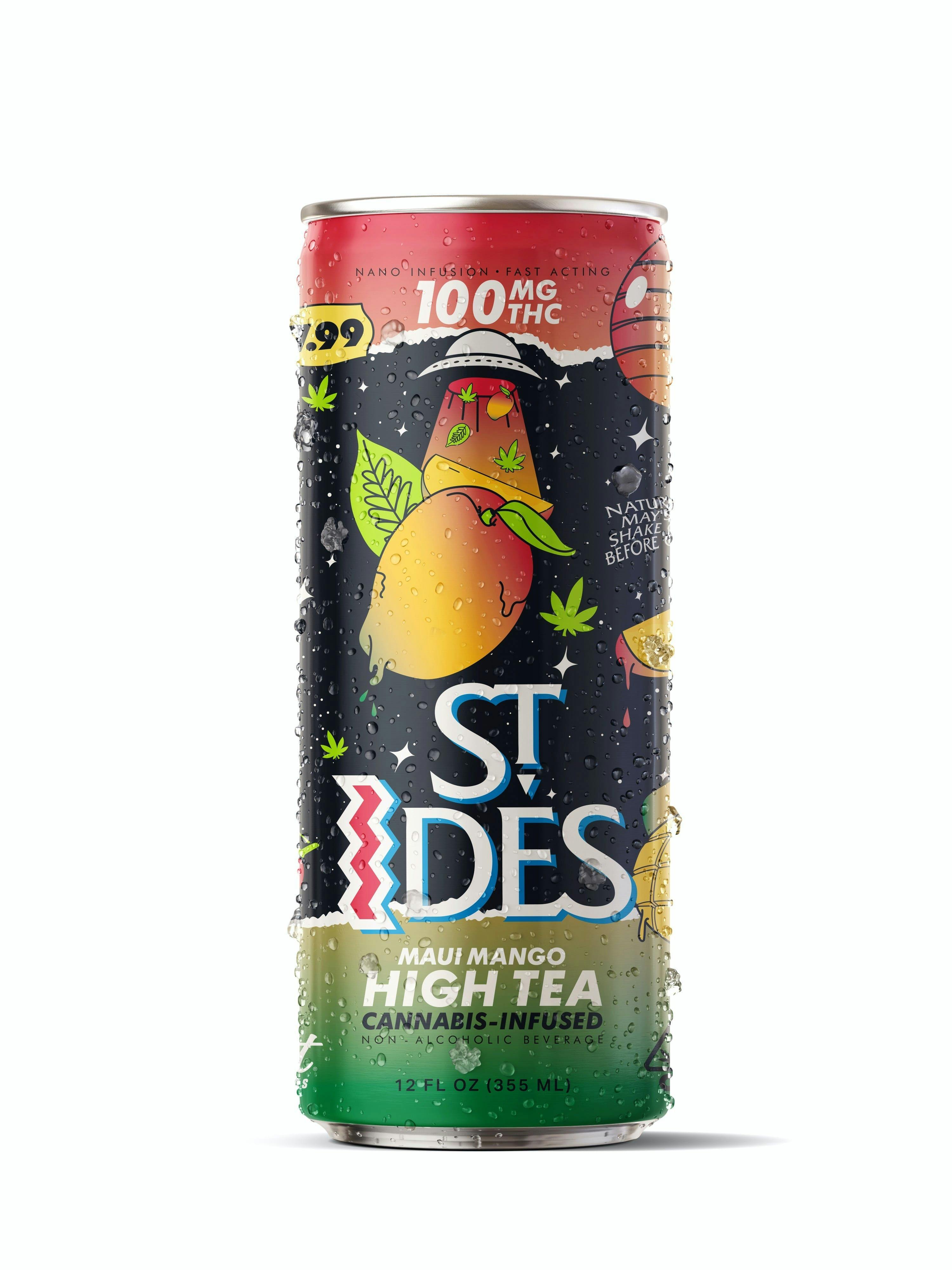 Photograph of product: MAUI MANGO | 12OZ HIGH TEA 100MG