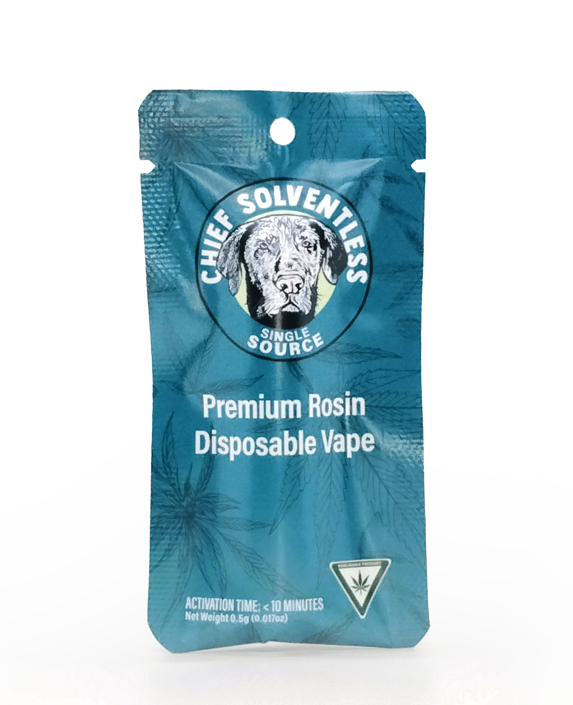 Photograph of product: Chief Solventless Ice Cream Cake Rosin Disposable Vape Rec